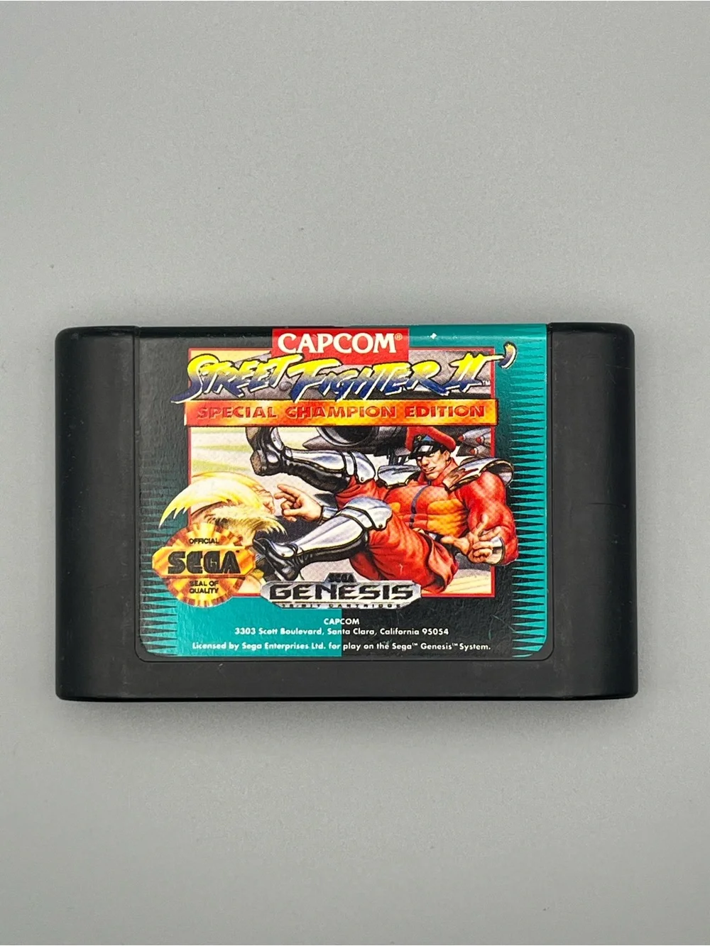 Street Fighter II: Special Champion Edition -Sega Genesis Game Cartridge